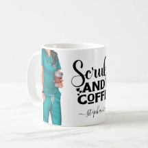 Scrubs en koffiezuster - persoonlijke koffie-Mok