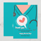 Scrubs Neurses Day Kaart (Voorkant / Achterkant)