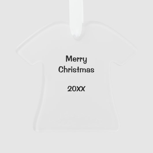 Scrubs Uniform Neurses Call Shots met Kerstmis Ornament (achterkant)