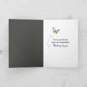 Scruffy Cat Thinking of you Kaart (Binnen)