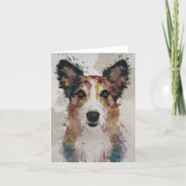 Scruffy Dog Blank Kaart