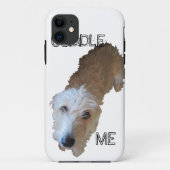 Scruffy Dog "CUDDLE ME" iPhone 5 Hoesje (Achterkant)