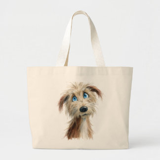 Scruffy Dog Grote Tote Bag