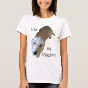 Scruffy Dog "Live life SCRUFFY" Vrouwen Baby Doll T-shirt