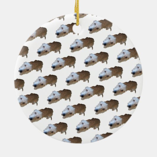 Scruffy Dog Ornament (Achterkant)