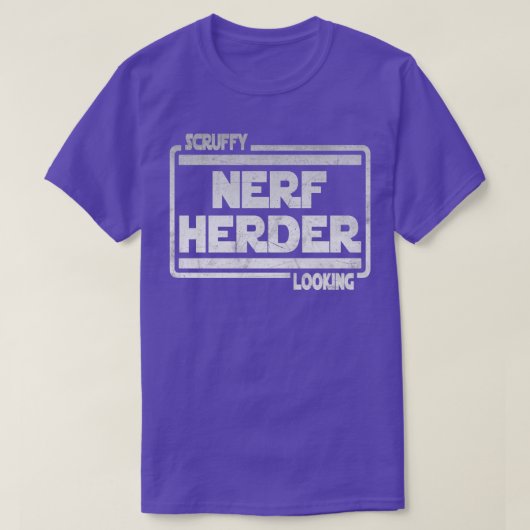 Scruffy look Nerf Herder T-shirt (Design voorkant)