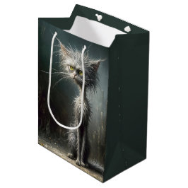 Scruffy Street Cat voor de verjaardag Medium Cadeauzakje