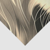 SCRUFFY TERRIER DOG SEPIA TISSUEPAPIER (Detail)