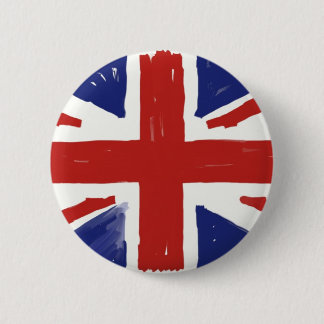 Scruffy Union Jack Ronde Button 5,7 Cm