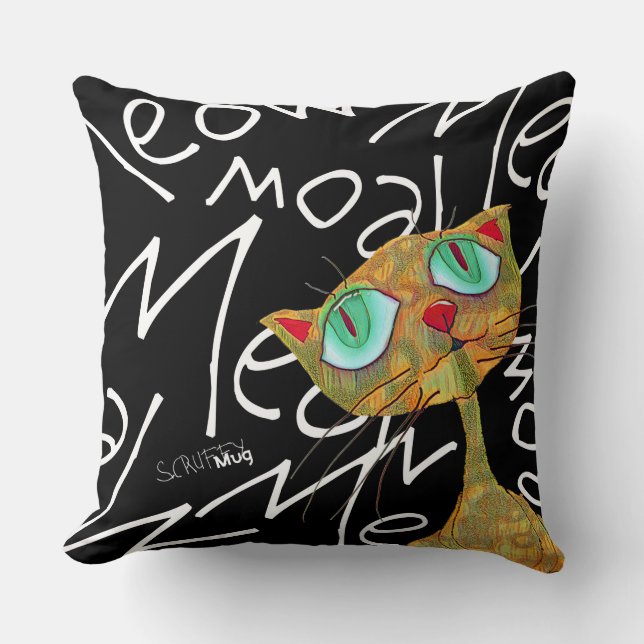 ScruffyMugArtGallery 20 x 20 Pillow Kussen (Voorkant)