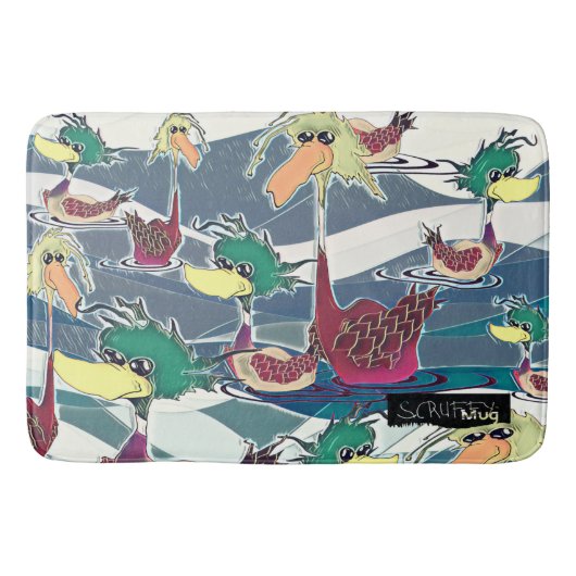 ScruffyMugArtGallery Bath Mat (Voorkant)