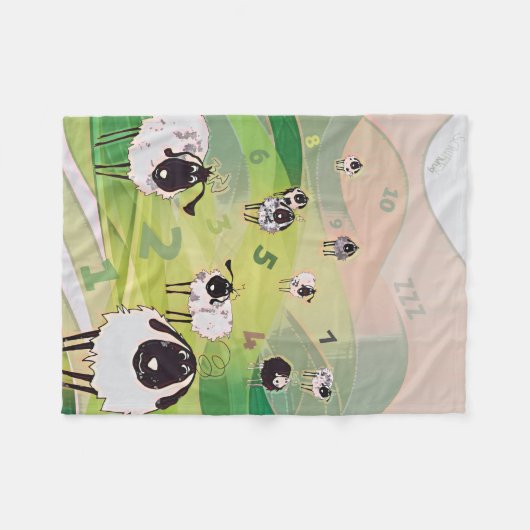 ScruffyMugArtGallery fleece Baby Blanket (Voorkant (Horizontaal))