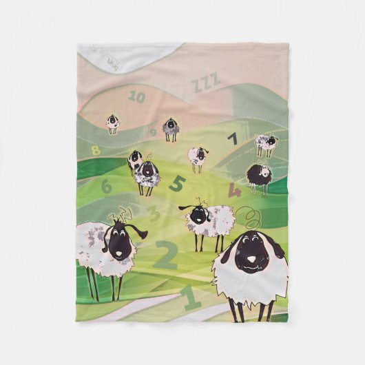 ScruffyMugArtGallery fleece Baby Blanket Deken (Voorkant)