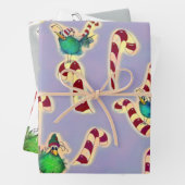 ScruffyMugArtGallery Holiday Gift Wrap Inpakpapier Vel (In situ)