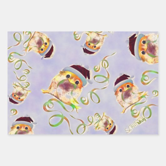 ScruffyMugArtGallery Holiday Wrapping Paper (Voorkant 2)