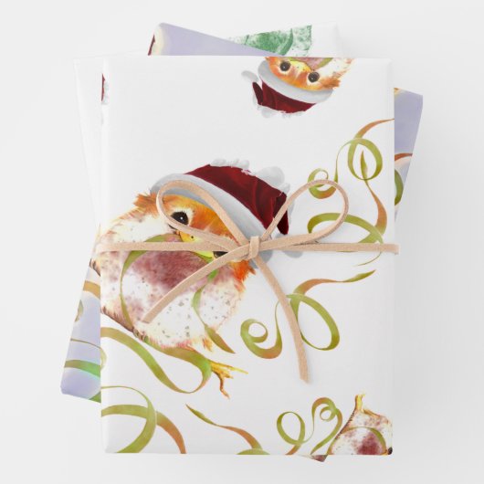 ScruffyMugArtGallery Holiday Wrapping Paper (In situ)