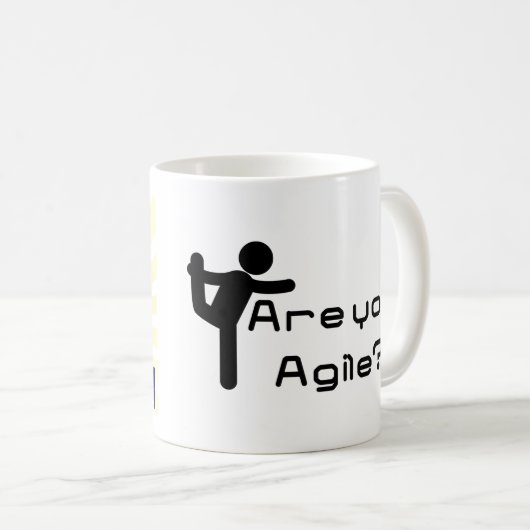 Scrum / Agile - Ben je Agile? Koffiemok (Voorkant rechts)