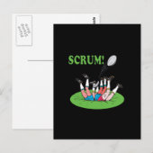 Scrum Briefkaart (Voorkant / Achterkant)