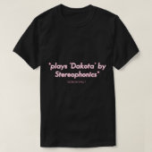 SCRUM HALF "Dakota" door Stereophonics design Watt T-shirt (Design voorkant)