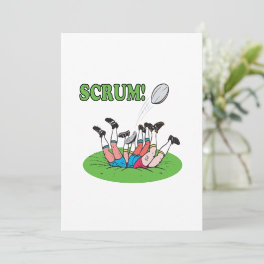 Scrum Kaart (Staand voorkant)