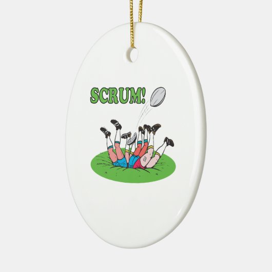 Scrum Keramisch Ornament (Links)