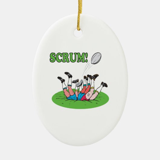 Scrum Keramisch Ornament (Voorkant)