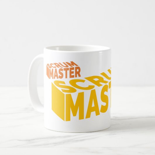 Scrum Master Building Blocks Koffiemok (Voorkant links)