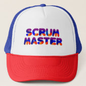 Scrum Master Colour Glass Trucker Pet (Voorkant)