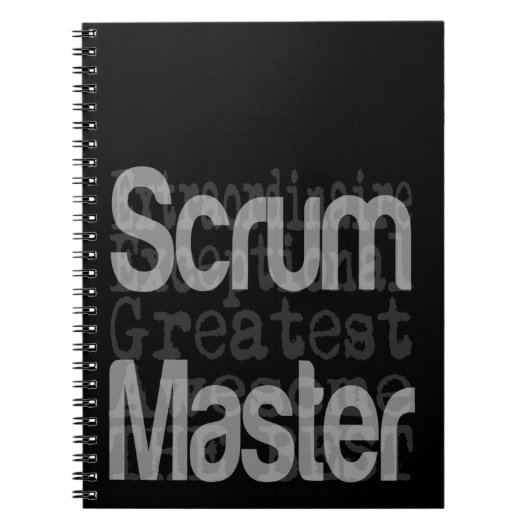 Scrum Master Extraordinaire Notitieboek (Voorkant)