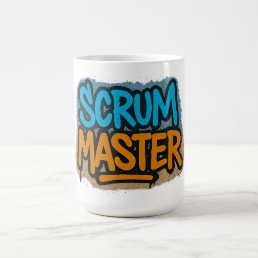 Scrum Master Graffiti Koffiemok (Center)