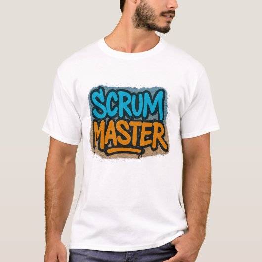 Scrum Master Graffiti T-shirt (Voorkant)