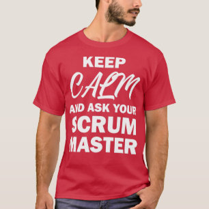 Scrum Master Software Development Team Funny T-shirt