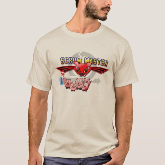 Scrum master t-shirt (Voorkant)