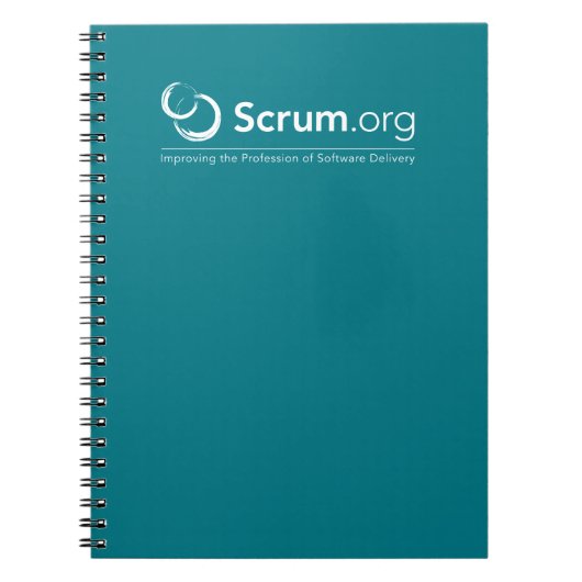 Scrum.org-laptop Notitieboek (Voorkant)