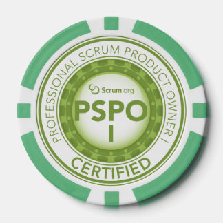 Scrum.org Poker Chip - PSPO gecertificeerd