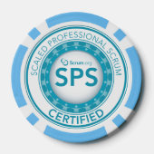 Scrum.org Poker Chip - SPS gecertificeerd (Achterkant)
