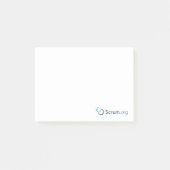 Scrum.org Sticky Notes - White (Voorkant)