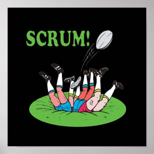 Scrum Poster (Voorkant)