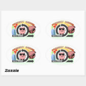 Scrum Product Owner - Agile Ovale Sticker (Vel)