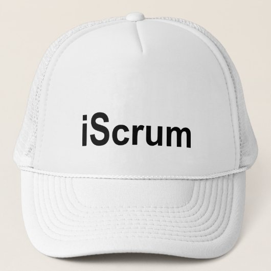 Scrum Rugby Scrum Tshirt Trucker Pet (Voorkant)