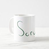 Scrum Text Coffee Mok (Voorkant links)