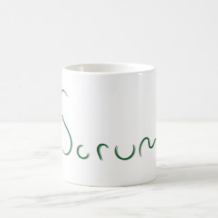 Scrum Text Coffee Mok