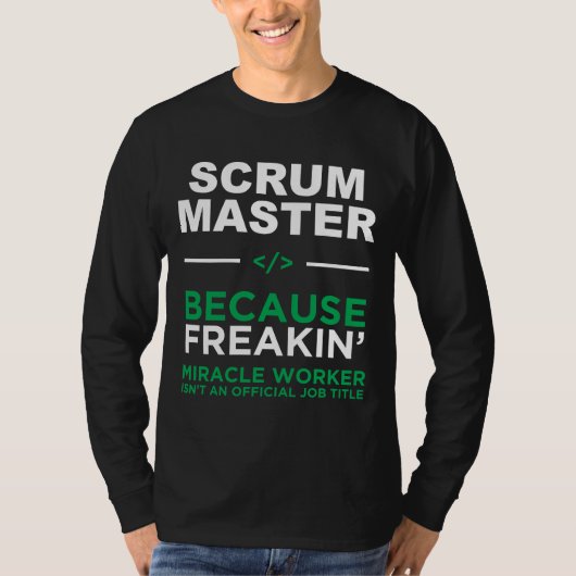 Scrummeester T-shirt (Voorkant)