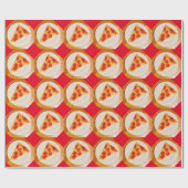 Scrummy Pizza Pepperoni Cheese 4Joey Cadeaupapier (Vlak)