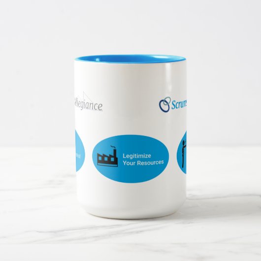 Scrums Allegiance Caffeine Holster Tweekleurige Koffiemok (Center)