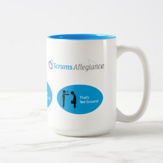 Scrums Allegiance Caffeine Holster Tweekleurige Koffiemok