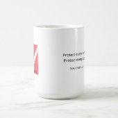 Scrutineers Fair Elections - Bescherm elke kiezer Koffiemok (Center)