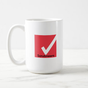 Scrutineers Fair Elections - Bescherm elke kiezer Koffiemok
