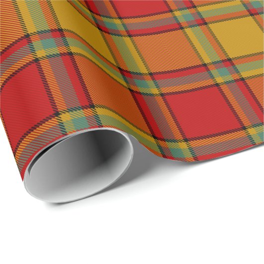 Scrymgeour Clan Tartan Cadeaupapier (Rol Hoek)
