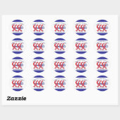 SCSC-Sticker Ronde Sticker (Vel)